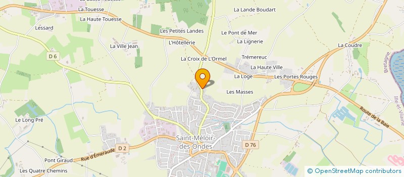 localisation de l'entreprise HYPATIE  SAINT-COULOMB