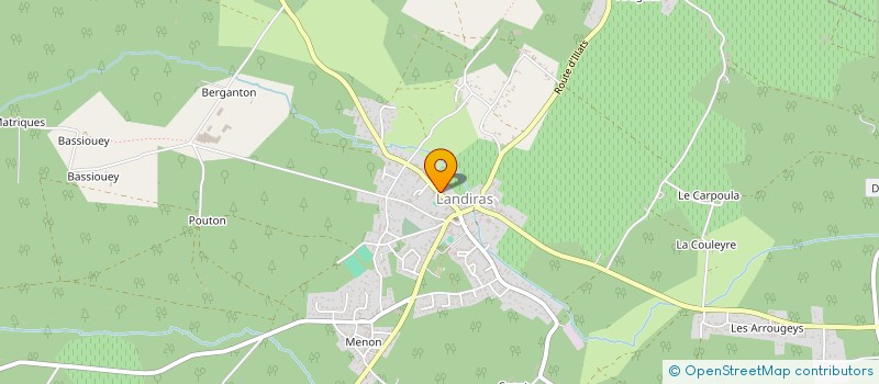 localisation de l'entreprise HYPATIE  LANDIRAS