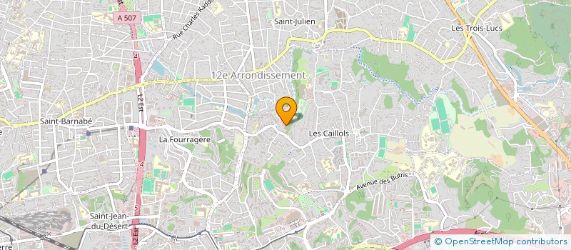 localisation de l'entreprise HYPATIE à MARSEILLE