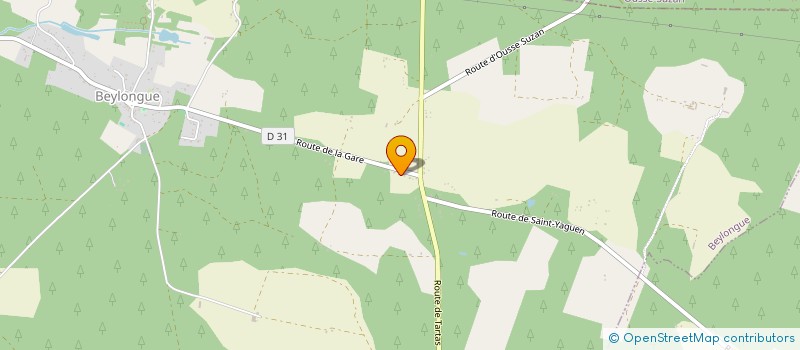 localisation de l'entreprise HYPATIE  DAX