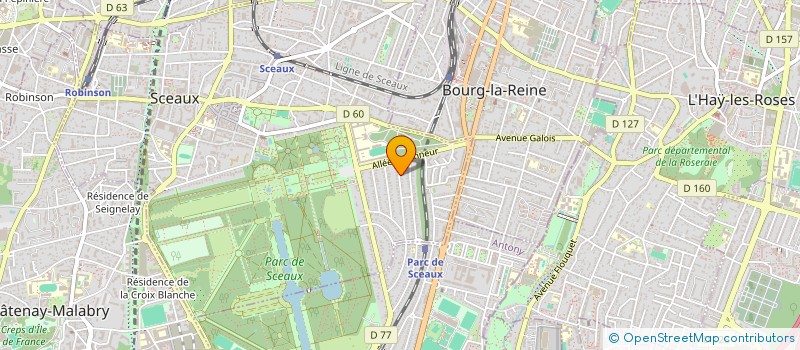 localisation de l'entreprise HYPCO INVEST à SCEAUX