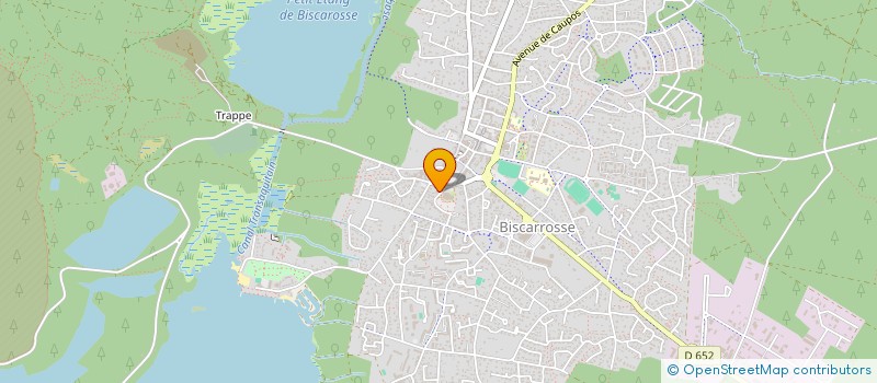 localisation de l'entreprise HYPE  BISCARROSSE