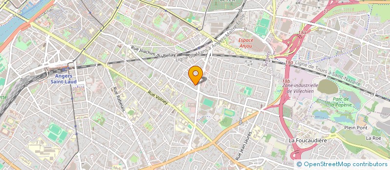localisation de l'entreprise HYPE AUTOMOBILES à ANGERS