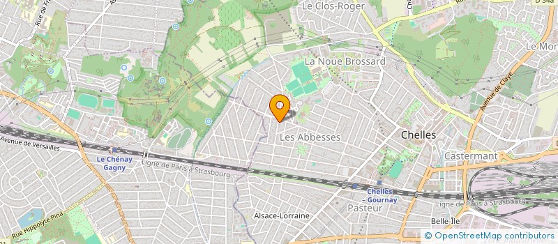 localisation de l'entreprise HYPE TAXI  CHELLES