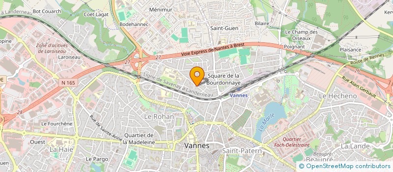 localisation de l'entreprise HYPENAUTIC à VANNES