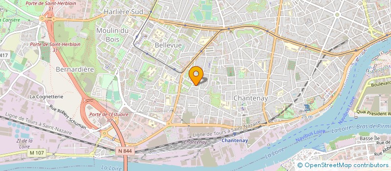 localisation de l'entreprise HYPER LOIRE à NANTES