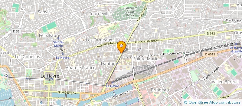 localisation de l'entreprise HYPER PHONE  LE HAVRE