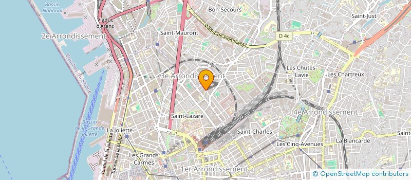 localisation de l'entreprise HYPERACTIVITY MUSIC à MARSEILLE