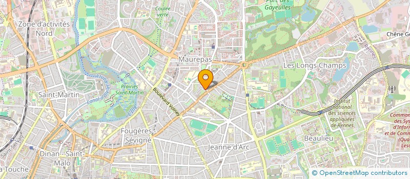 localisation de l'entreprise HYPERBALLE MUSIC  RENNES