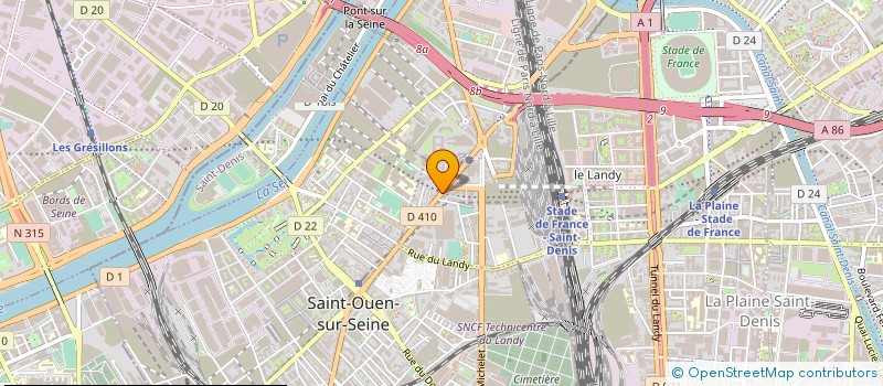 localisation de l'entreprise HYPERBAT à SAINT-DENIS