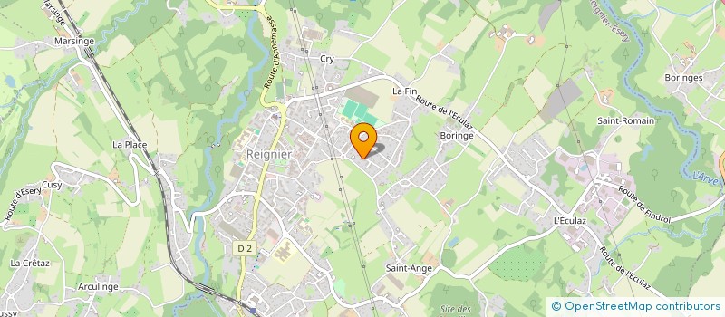 localisation de l'entreprise HYPERCAR INVEST à REIGNIER-ESERY