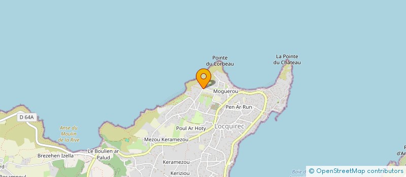 localisation de l'entreprise HYPERFREQUENCE ELECTRONIQUE LASER PRODUC à LOCQUIREC