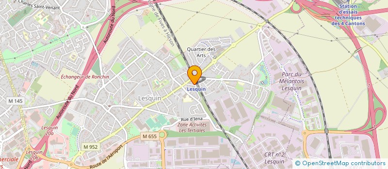 localisation de l'entreprise HYPERGESTION SARL à LESQUIN