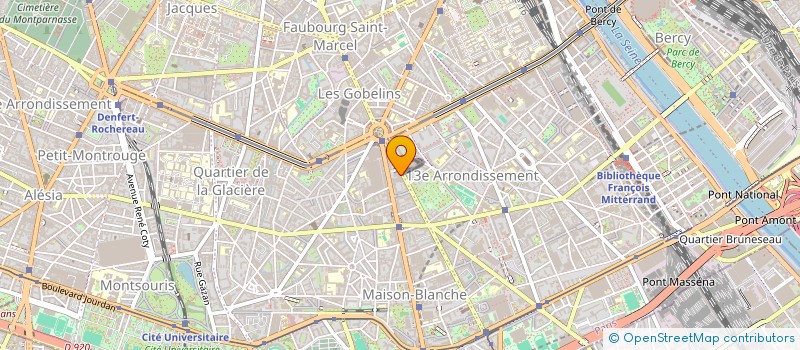 localisation de l'entreprise HYPERICUM à PARIS