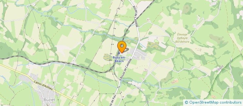 localisation de l'entreprise HYPERION  BUZY