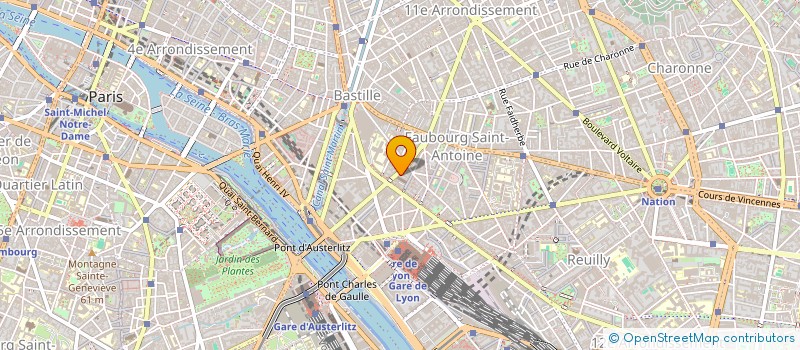 localisation de l'entreprise HYPERION  PARIS