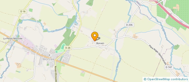 localisation de l'entreprise HYPERION à ARGENTAN