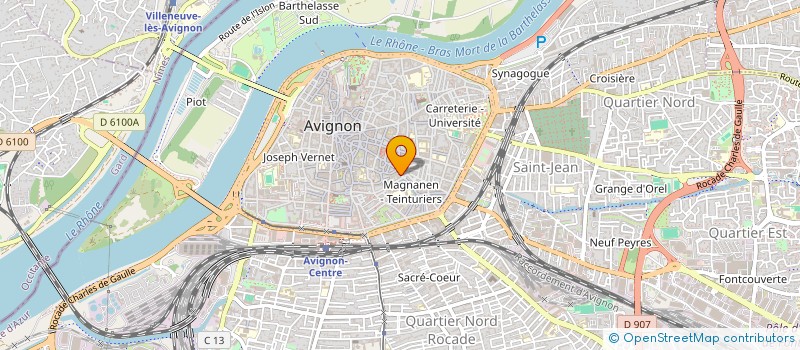 localisation de l'entreprise HYPERION BSB à AVIGNON