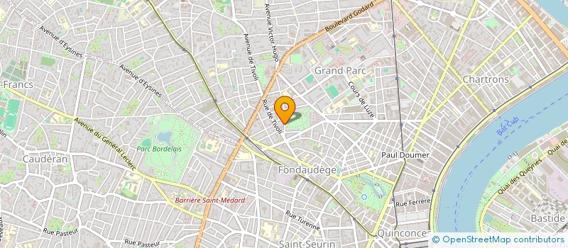 localisation de l'entreprise HYPERION COMMUNICATION à BORDEAUX