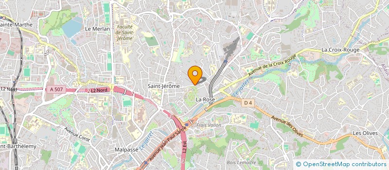 localisation de l'entreprise HYPERION ENERGY à MARSEILLE