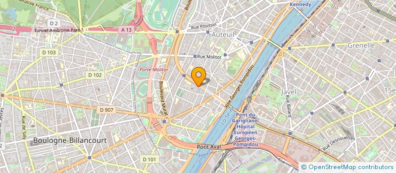 localisation de l'entreprise HYPERION SARL à PARIS