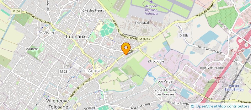 localisation de l'entreprise HYPERLOOP TRANSPORTATION TECHNOLOGIES FRANCE - HTT FRANCE à TOULOUSE