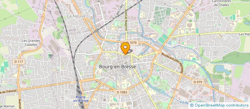 localisation de l'entreprise HYPERMONT à BOURG-EN-BRESSE