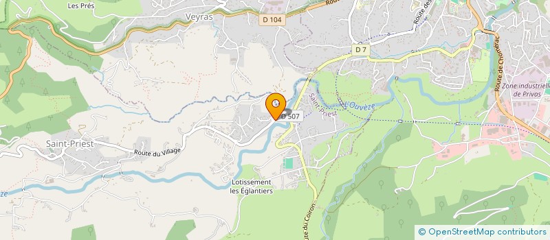 localisation de l'entreprise HYPERNOVA  SAINT-PRIEST