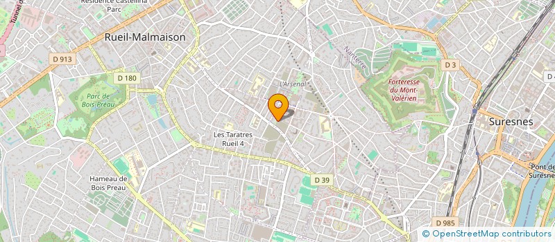 localisation de l'entreprise HYPERSEC  BEZONS