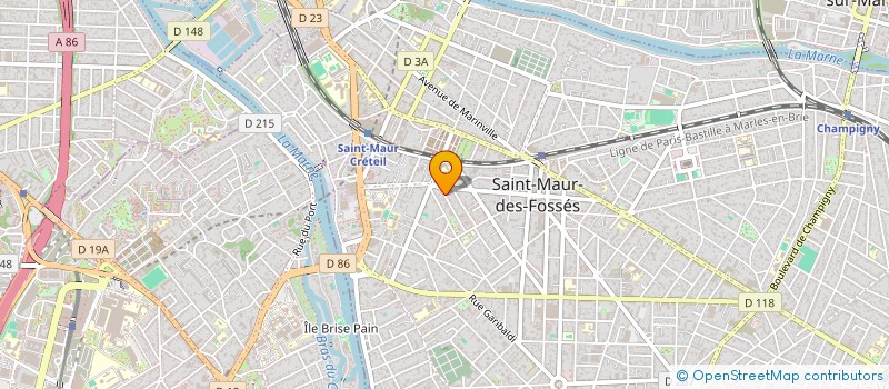 localisation de l'entreprise HYPERSERVICES à SAINT-MAUR-DES-FOSSES