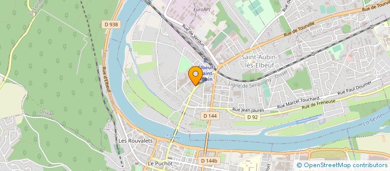 localisation de l'entreprise HYPERTAC SA  SAINT-AUBIN-LES-ELBEUF