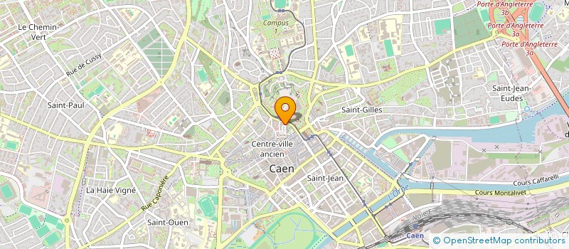 localisation de l'entreprise HYPERTOPIE à CAEN