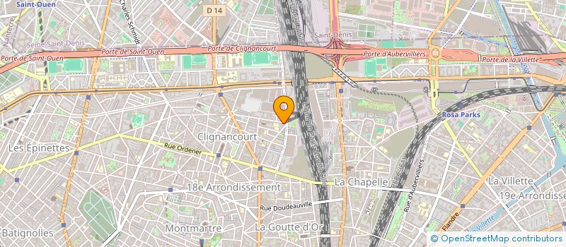 localisation de l'entreprise HYPERTRANS à PARIS