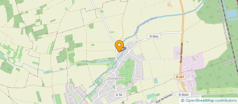 localisation de l'entreprise HYPETRAXX RECORDS  DIETWILLER