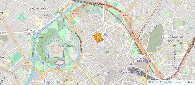 localisation de l'entreprise HYPHE à LILLE