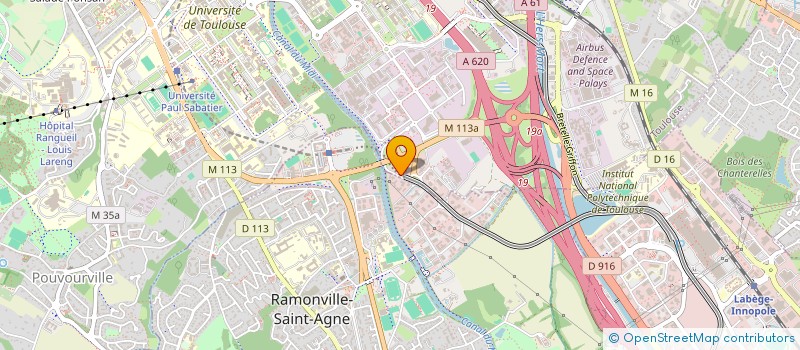 localisation de l'entreprise HYPHEA  TOULOUSE