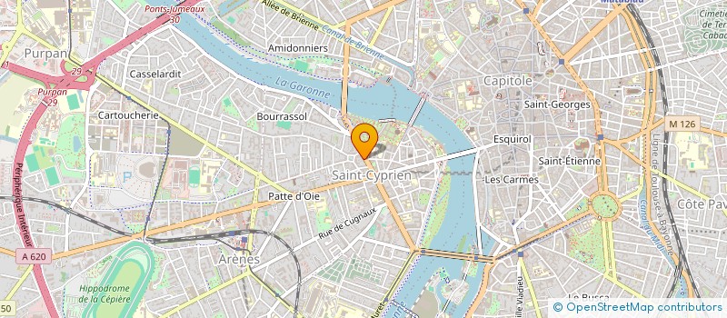 localisation de l'entreprise HYPHEN FORMATION  TOULOUSE