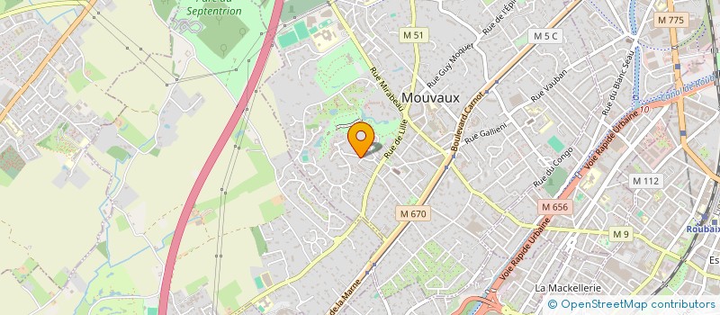 localisation de l'entreprise HYPHEN OPTION à MOUVAUX