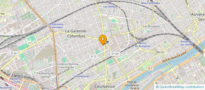 localisation de l'entreprise HYPILLZ à LA GARENNE-COLOMBES