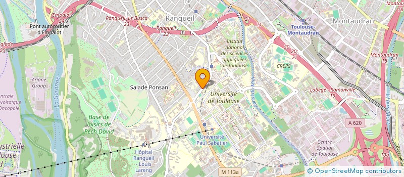 localisation de l'entreprise HYPNO D'OC à TOULOUSE