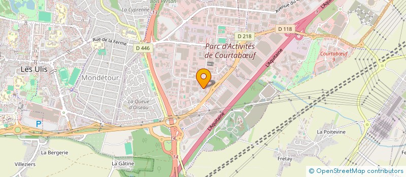 localisation de l'entreprise HYPNOS à LES ULIS