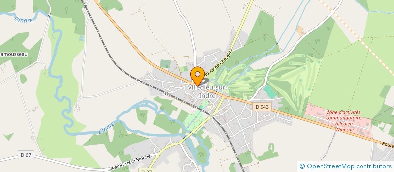 localisation de l'entreprise HYPNOS BROTHERS à VILLEDIEU-SUR-INDRE