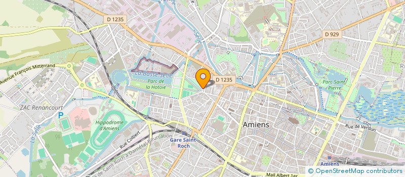 localisation de l'entreprise HYPNOSE ET VOUS - FORMATION à AMIENS