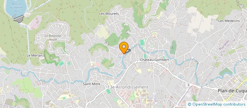 localisation de l'entreprise HYPNOSE SHIATSU MARSEILLE à MARSEILLE