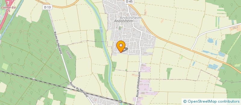 localisation de l'entreprise HYPNOSIS  ANDOLSHEIM