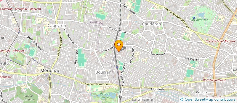 localisation de l'entreprise HYPNOSTYLE & CO à BORDEAUX