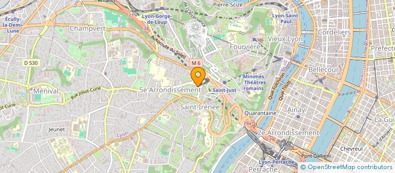 localisation de l'entreprise HYPNOTEEK à LYON