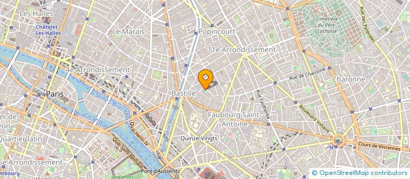 localisation de l'entreprise HYPNOTIC  PARIS