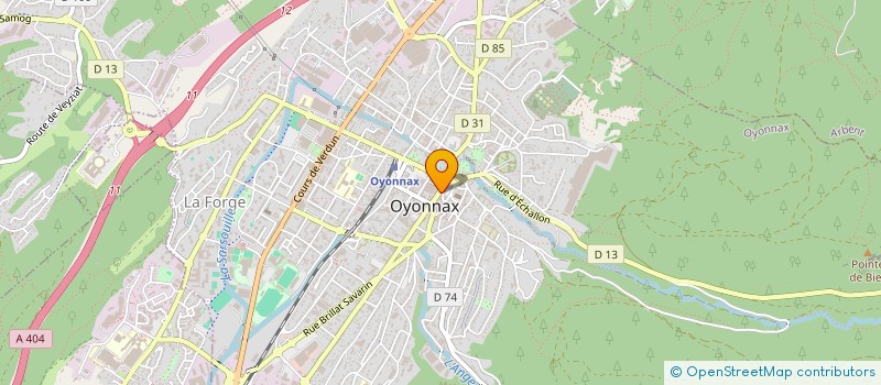 localisation de l'entreprise HYPNOTIC à OYONNAX