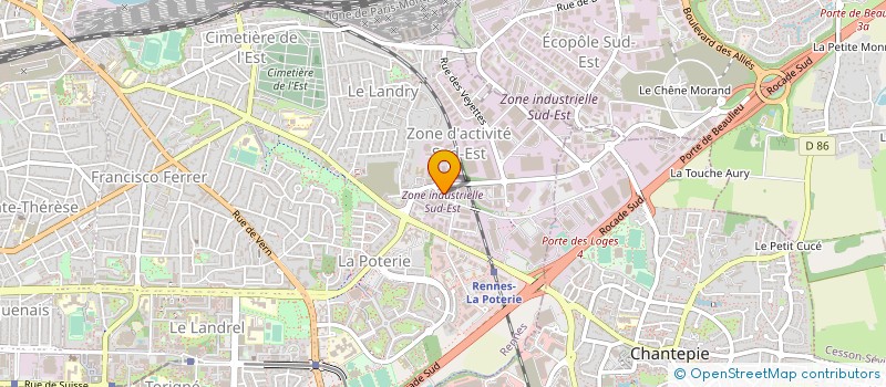 localisation de l'entreprise HYPNOTIK CYCLES  RENNES